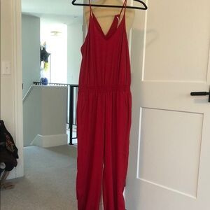 Red Women's Jumpsuit